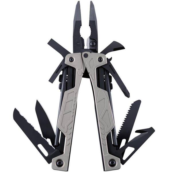 Leatherman Tool Group Silver OHT 16-Tool One-Hand Operable Multi-Tool