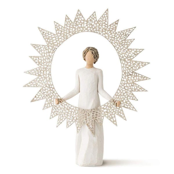 12 in. White Christmas Tree Topper