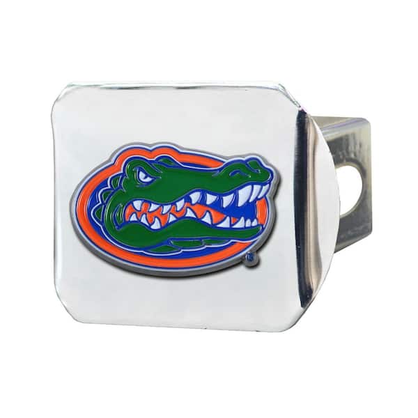 FANMATS NCAA University of Florida Color Emblem on Chrome Hitch Cover