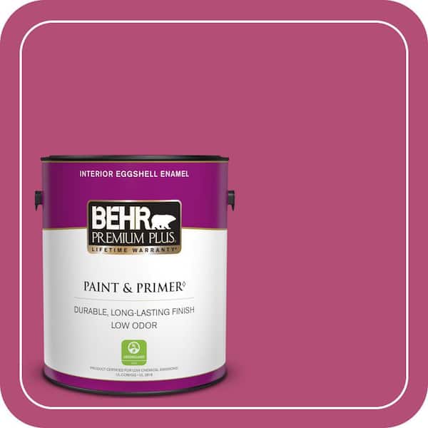 BEHR PREMIUM PLUS 1 gal. #P120-6 Diva Glam Eggshell Enamel Low Odor Interior Paint & Primer