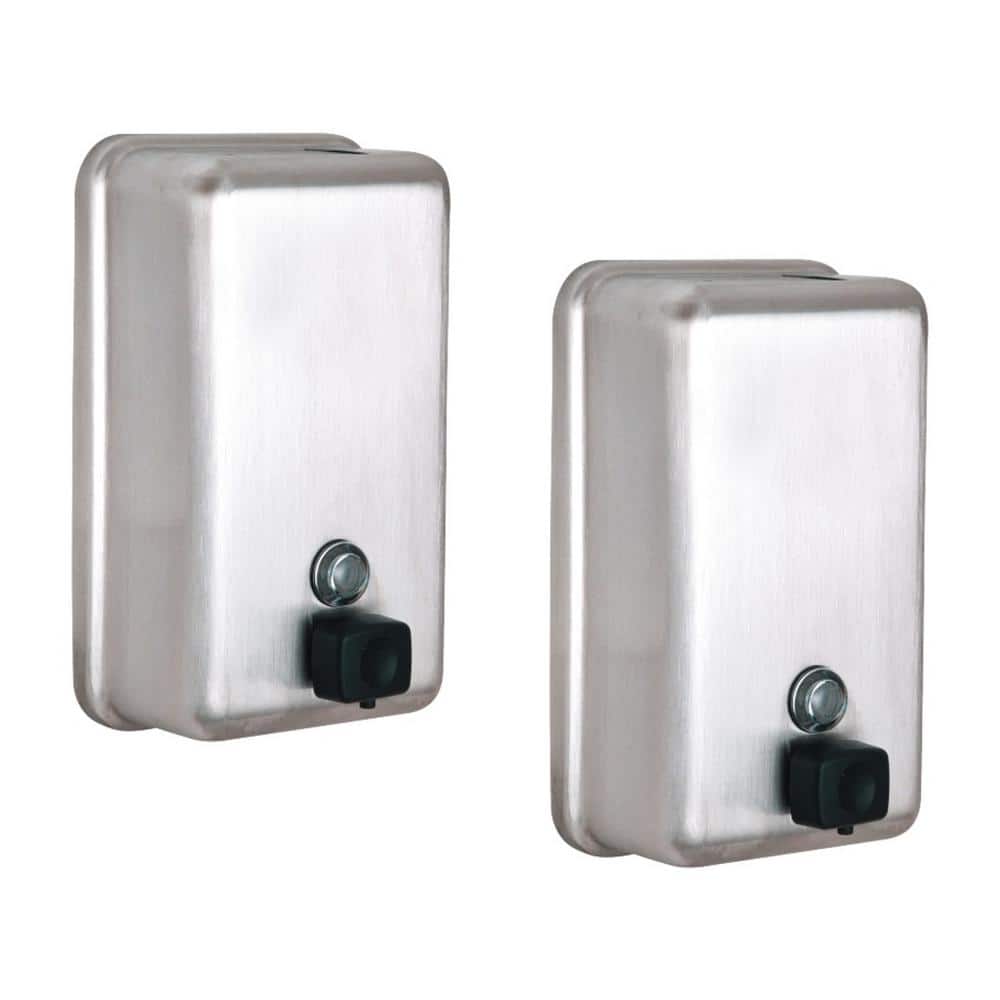 Universal Stainless Steel Wall Mounted Soap Dispenser 1200 mL