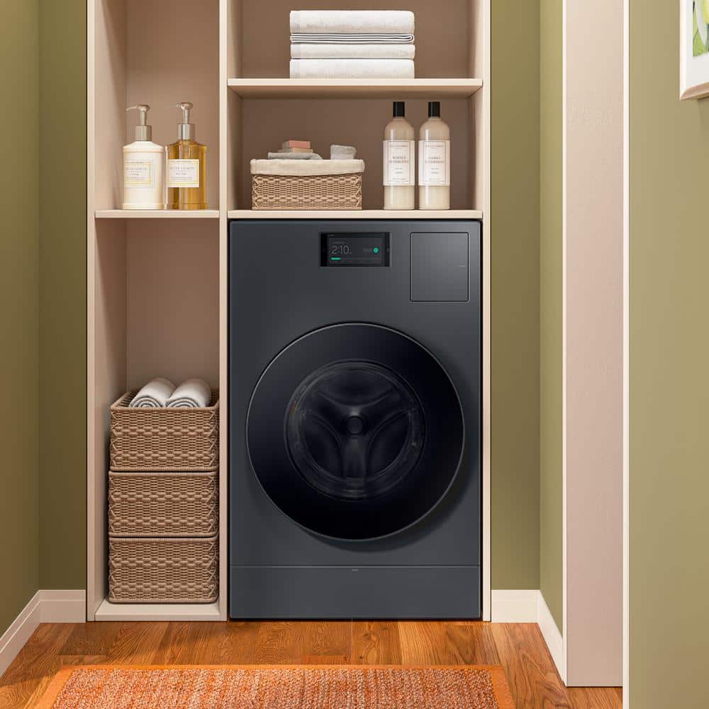 Dark Steel 5.3 cu. ft. Smart Front Load Washer Dryer Combo