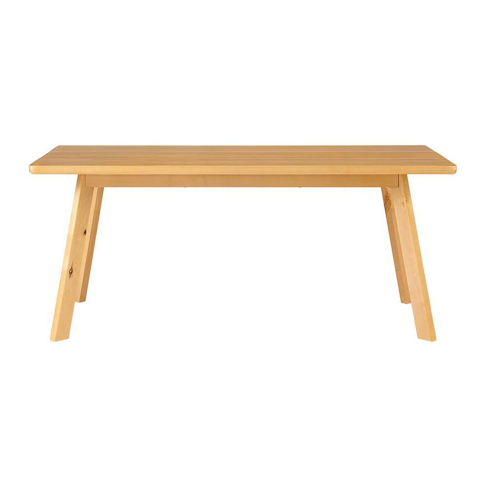 Shelburne 73" Warm Natural Wood Dining Table