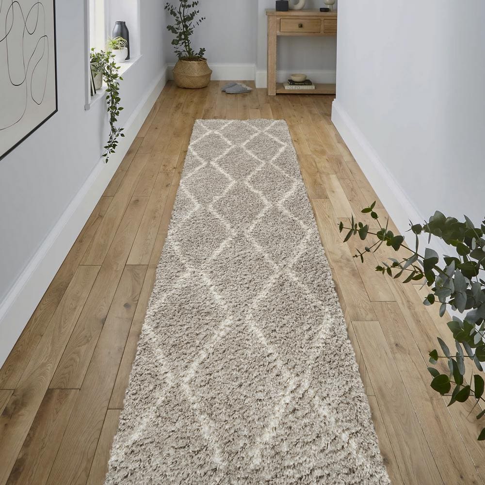 JONATHAN Y Natural 5 ft. x 8 ft. Estera Hand Woven Boucle Chunky