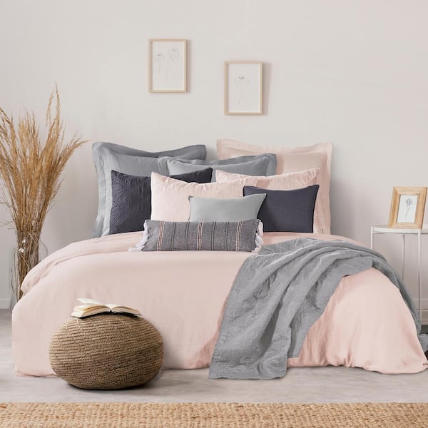 Blush euro sham cover sale