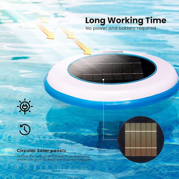 Solar Pool Ionizer – Chlorine-Free Sun Shock Purifier, Up To 35,000 Gallons - View #3