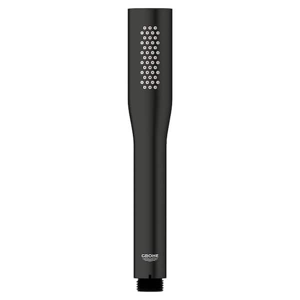 Euphoria Cosmopolitan 1-Spray Patterns with 1.75 GPM 1.5 in. Wall Mount Handheld Shower Head in Matte Black