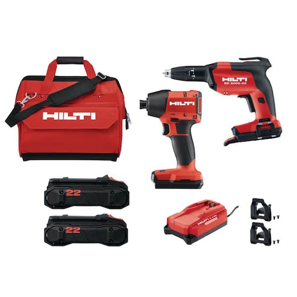 HILTIのセット Hilti 22V NURON Li-Ion Cordless Brushless Impact Driver and