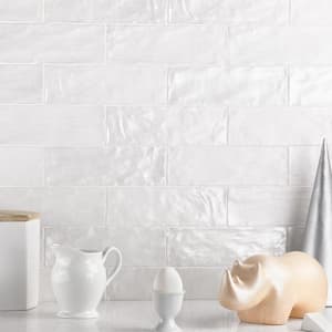Amagansett Gin 2 in. x 8 in. 9 mm Satin Ceramic Wall Tile (5.38 sq. ft. / box)
