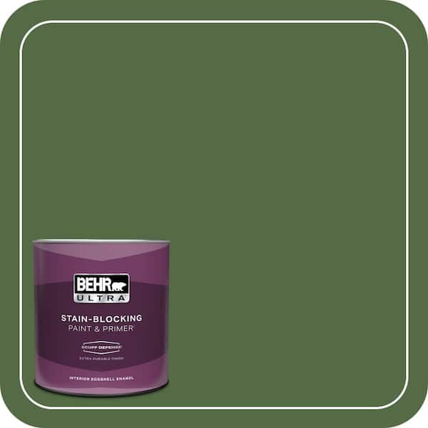 BEHR ULTRA 1 qt. #430D-7 Pacific Pine Extra Durable Eggshell Enamel Interior Paint & Primer
