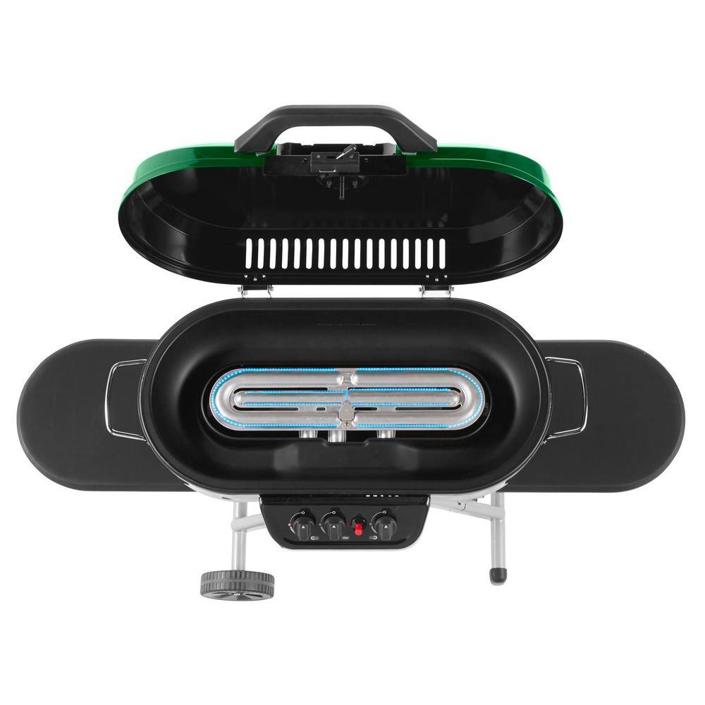 Coleman Green Portable Propane Gas Grill with Stand