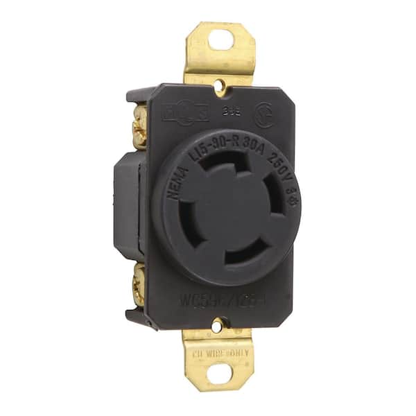 Pass & Seymour Turnlok 30 Amp 250-Volt NEMA L15-30R Locking Receptacle