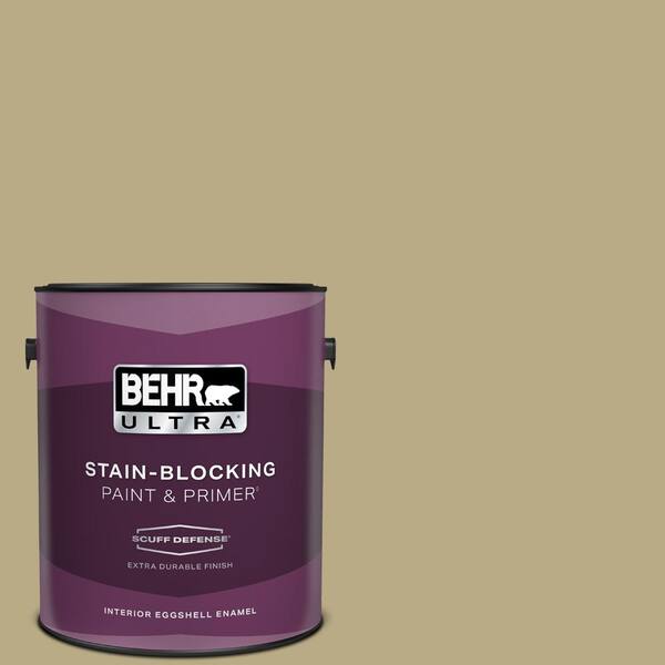 BEHR ULTRA 1 gal. #PPU8-08A Makrut Lime Extra Durable Eggshell Enamel Interior Paint & Primer