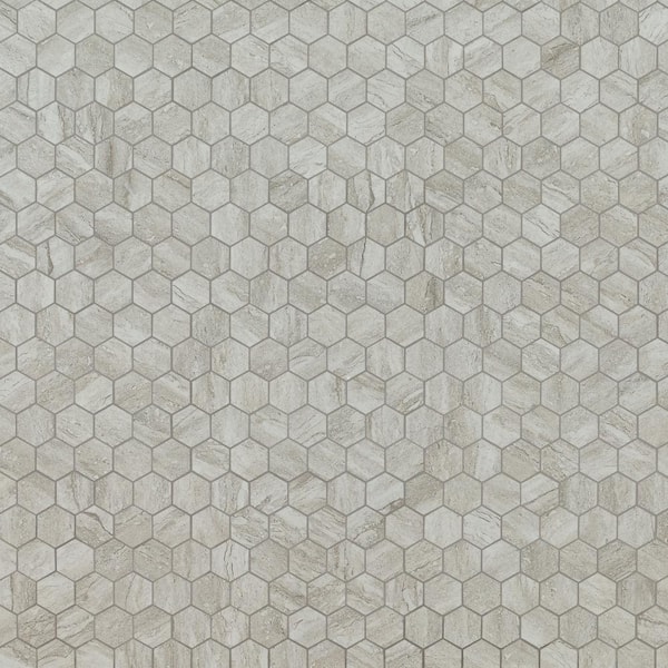 maa様グレー一枚 MSI Nyon Gray 12 in. x 24 in. Polished Porcelain Floor and Wall