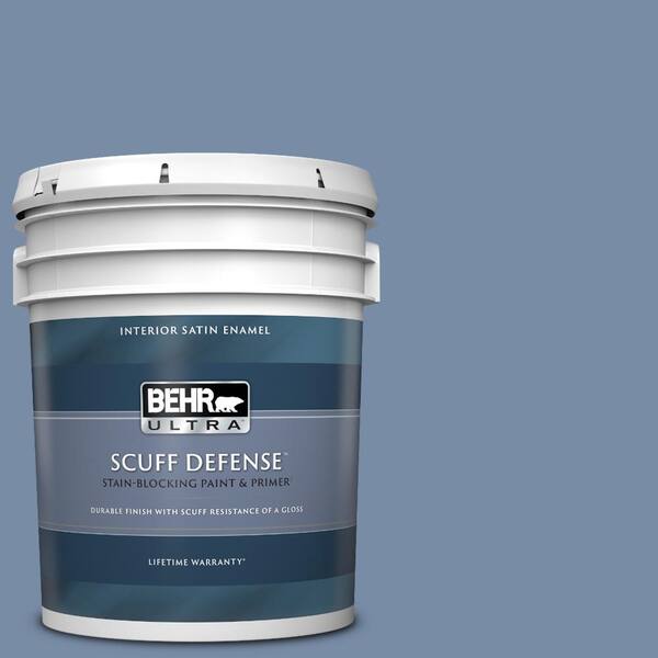 BEHR ULTRA 5 gal. #590F-5 Magic Spell Extra Durable Satin Enamel Interior Paint & Primer