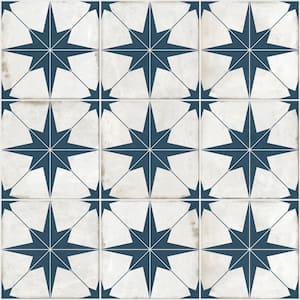 Blue Star Peel and Stick Wallpaper Vinyl Contact Wallpaper Roll (Covers 24 sq. ft.)