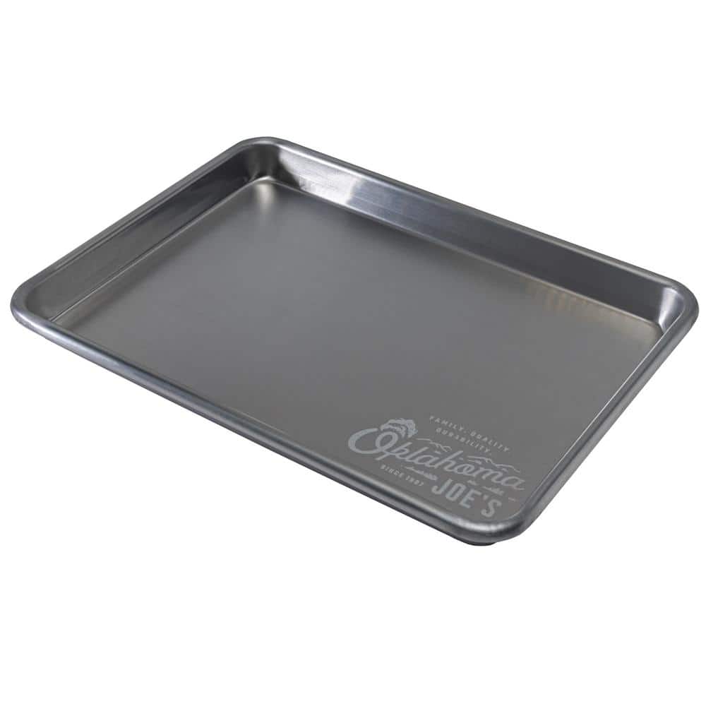 Oklahoma Joe's 13" x 9" Gray Aluminum BBQ Serving Tray