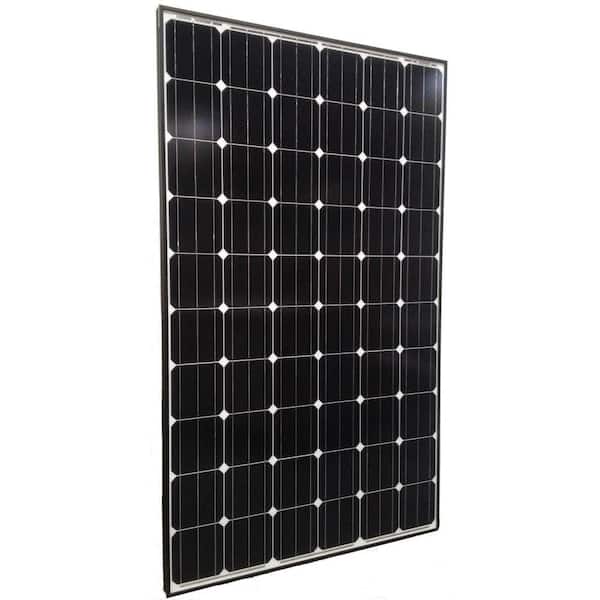 Grape Solar 250-Watt Monocrystalline Solar Panel with Black Frame-DISCONTINUED