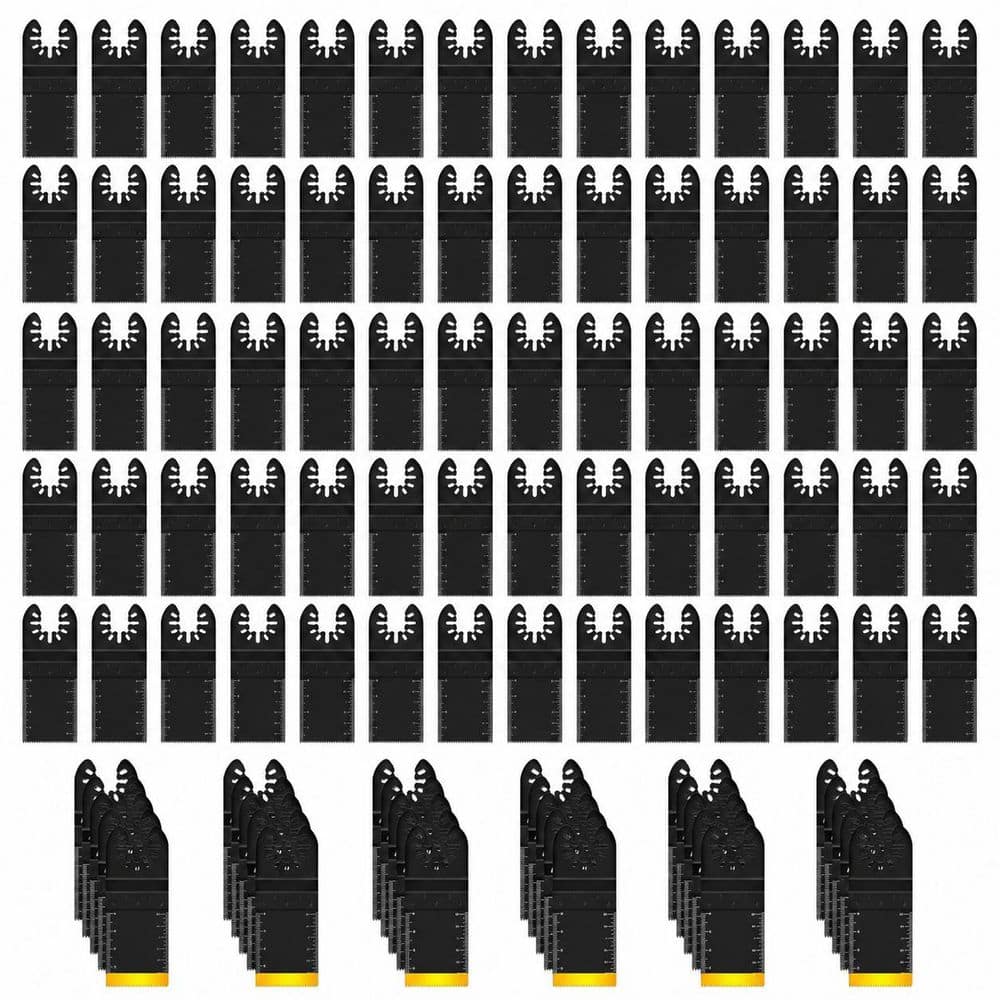 100-Pack Titanium HCS Oscillating Saw Blades with Universal Fit for Wood Metal PVC Drywall Cutting price history on PriceWatchPro