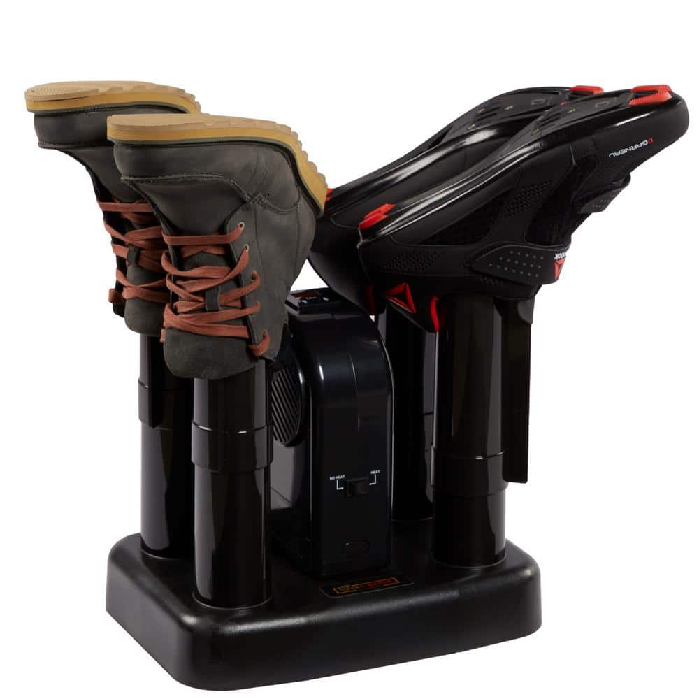 Advantage Plus Black Plastic Shoe and Boot Dryer with Fan and Heat Settings