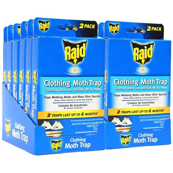 Raid Closet Moth Trap (12-Pack)