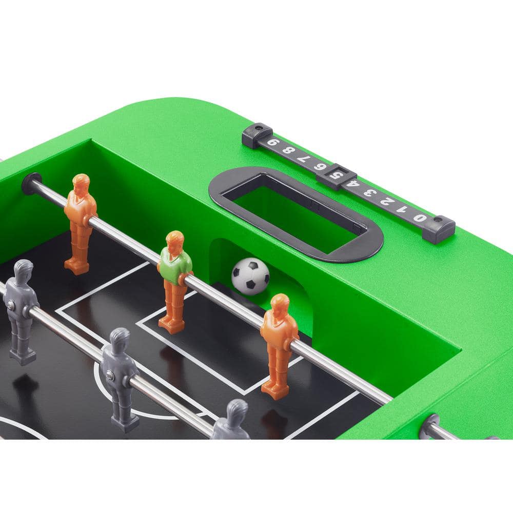 Electric Green Steel Foosball Cooler with Detachable Tub and Cover