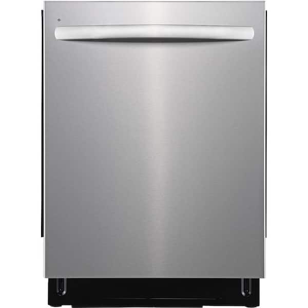 24 in. Top Control Standard Built-In Dishwasher in Fingerprint Resistant Stainless Steel with 5-Cycles