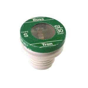 Bussmann T-25BC 25 Amp Type T Time-Delay Dual-Element Edison Base Plug Fuse 125V UL Listed 1-In Bag 