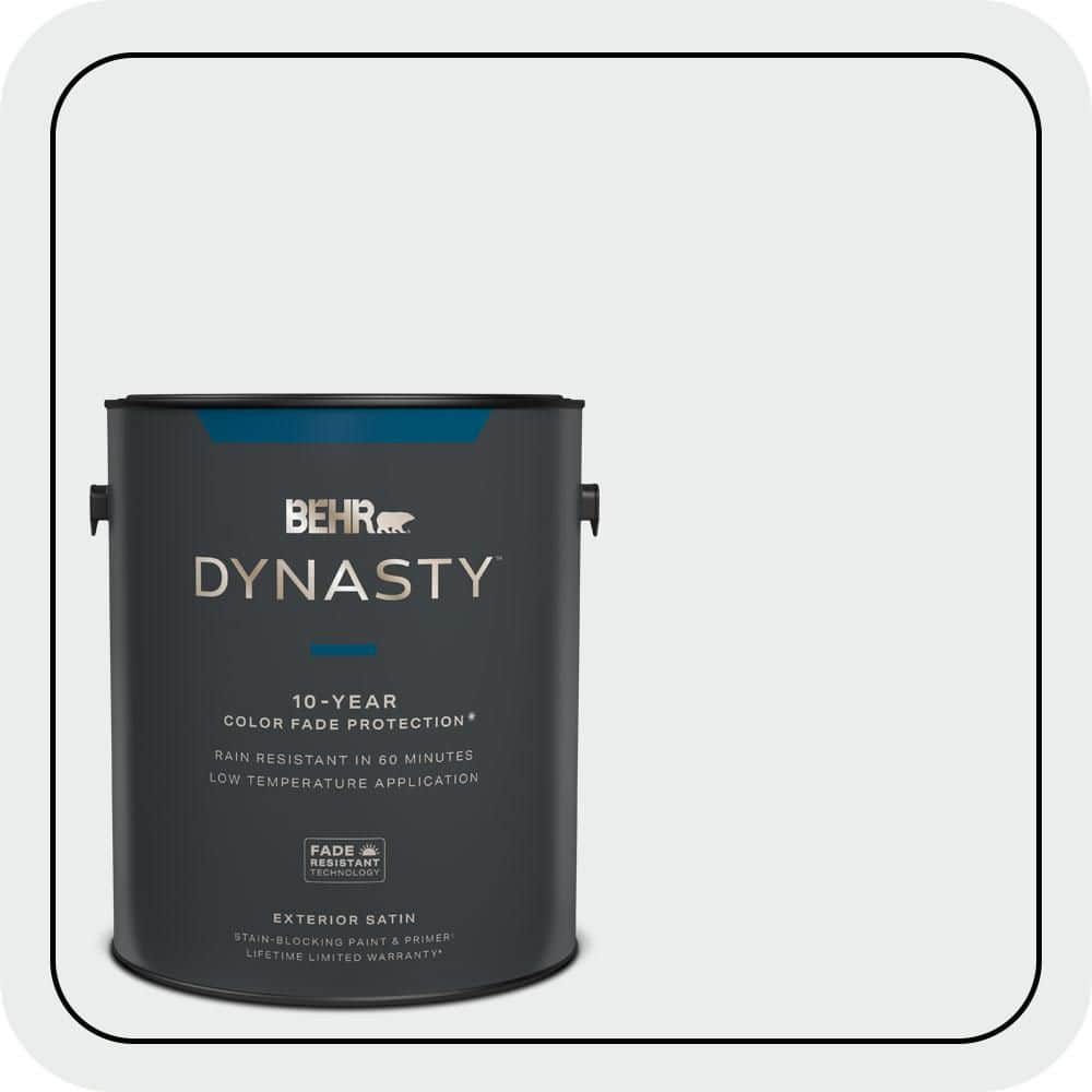 1 gal. #BWC-12 Vibrant White Satin Enamel Exterior Stain-Blocking Paint & Primer price history on PriceWatchPro