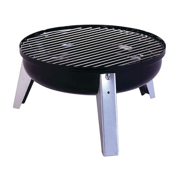 Americana Tailgate Portable Charcoal Grill in Black