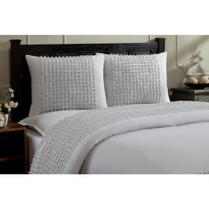 Olivia Collection in Motif Design 100% Cotton Tufted Chenille Comforter