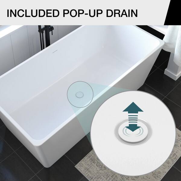 MAAX Nakuru 67 in. x 31in. Acrylic Non-Whirlpool