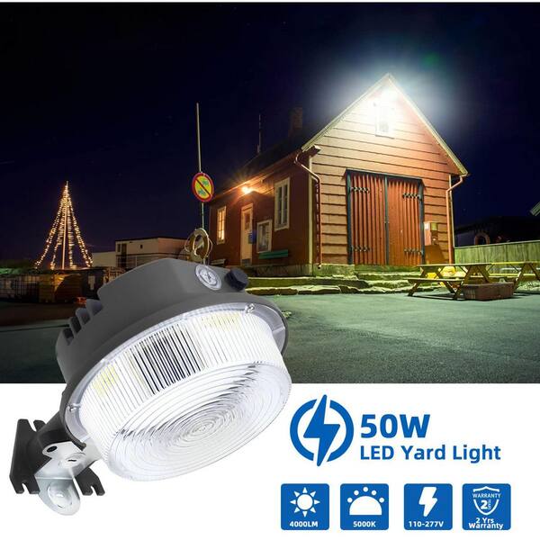 Honbei 150-Watt Equivalent Integrated LED Bronze Weather Resistant