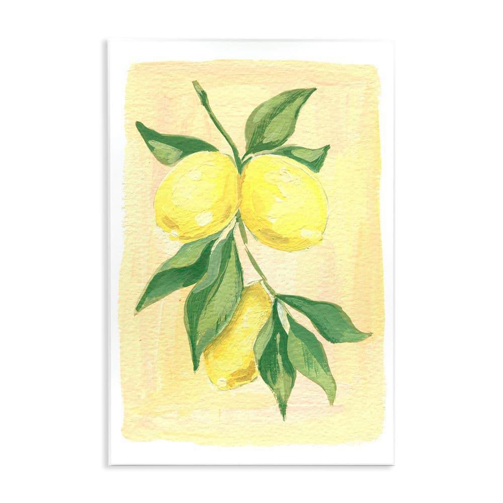 Hanging Lemons Country Charm by Hannah Moren Unframed Food Graphic Art Print 19 in. x 13 in. price history on PriceWatchPro