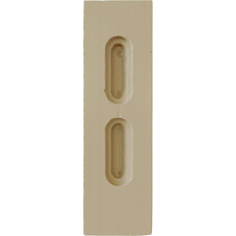 Small Rubberwood Corbel Bracket, 1.75"W x 6"D x 6"H