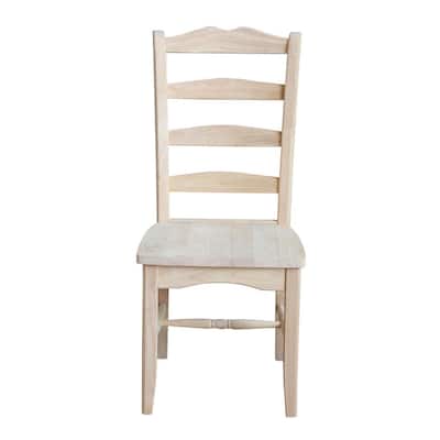 Unfinished Wood Dining Chairs, Unfinished Dining Room Chair Kits