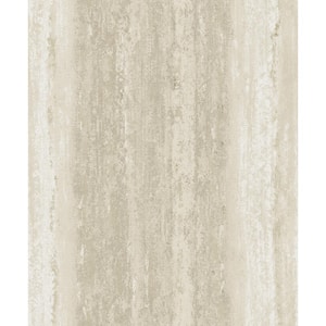 Vesuvius Taupe Textured Eco-Foam Non-Pasted Wallpaper (Covers 56 sq. ft.)