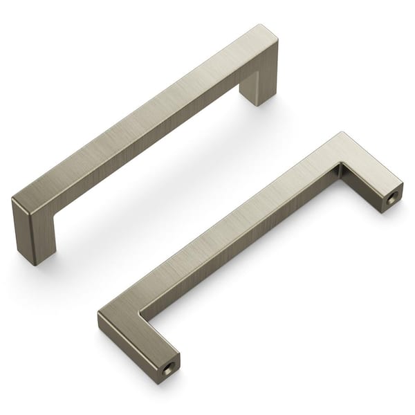 HICKORY HARDWARE Skylight Collection 3-3/4 in. (96 mm) Stainless Steel Cabinet Drawer/Door Pull