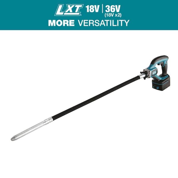 Makita 18V LXT Lithium-Ion 4 ft. Cordless Concrete Vibrator (Tool-Only)