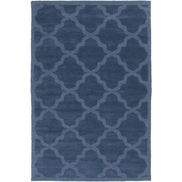 Artistic Weavers Central Park Abbey Cobalt 6 ft. x 9 ft. Indoor Area Rug