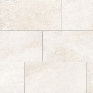 Sample - Alpe Limestone Beige 6 in. x 6 in. Stone Look Porcelain Floor and Wall Tile