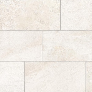 Alpe Limestone Beige 12 in. x 24 in. Stone Look Porcelain Floor and Wall Tile (15.50 sq. ft./Case)