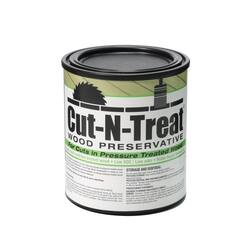 None Cut-N-Treat Wood Preservative - 1 Qt.