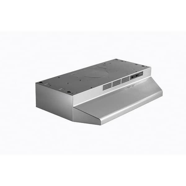 RL6200 Series 30 in. Ductless Under Cabinet Range Hood with Light outlets in Stainless S