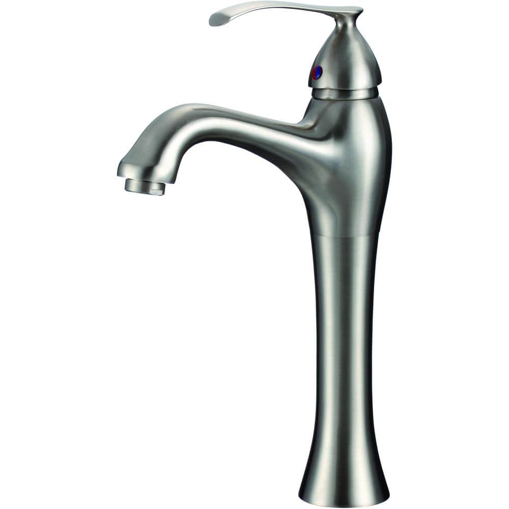 Katrina Single Handle Vessel Sink Faucet in Brushed Nickel 16GS-28776