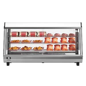 48 in. Glass Countertop Display Warmer, 6.5 cu. ft. in Stainless Steel