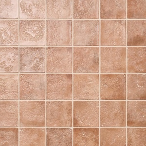 Terrano Terracotta 5.11 in. x 5.11 in. Textured Matte Ceramic Wall Tile (6.09 Sq. Ft./Case)