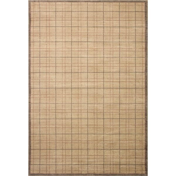 Chris Loves Julia Bobby Sand / Bark 11 ft. 6 in. x 14 ft. 6 in. CloudPile Area Rug