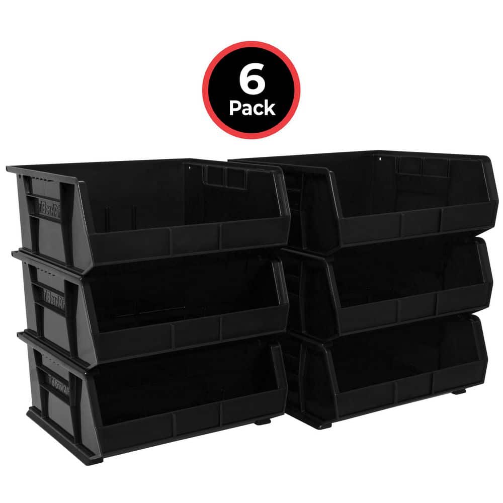 Akro-Mils Plastic Storage Shelf Bins/ Storage Totes, 15 in. x 16