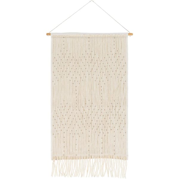 Artistic Weavers Magdalen 24 in. x 36 in. Ivory Wall Hanging